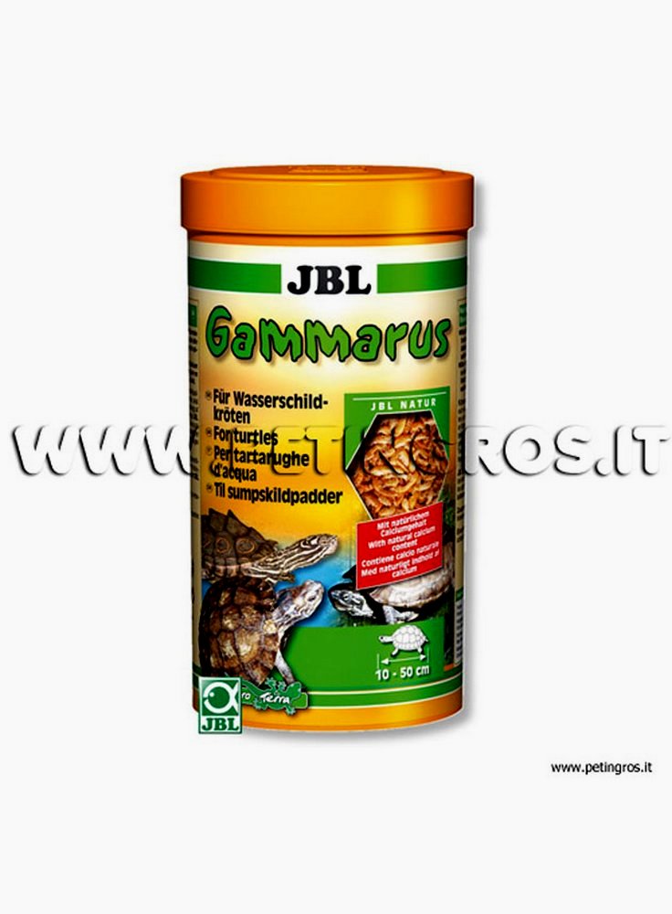 JBL Gammarus - Gamberetti essiccati per Tartarughe confezione da 1 litro - 110 gr