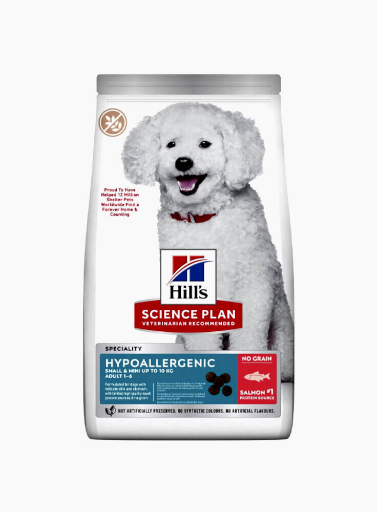 Hill's Canine Adult Hypoallergenic Small&Mini Salmone 6 kg