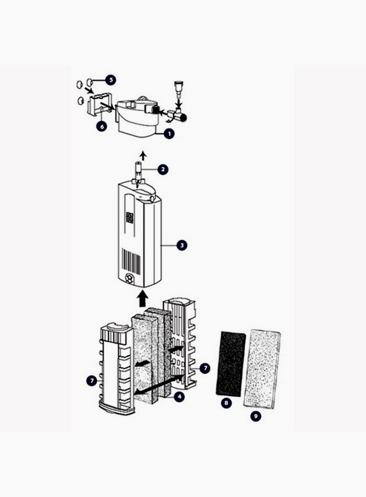 Corpo filtro acquaranger 2