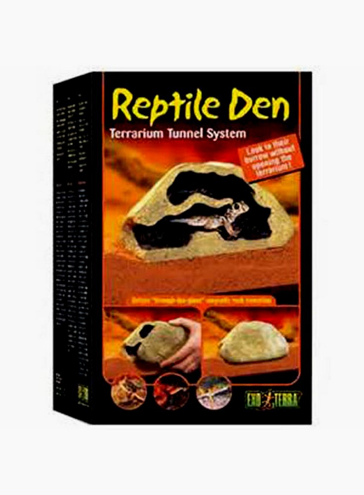 Reptile den- tana per rettili a tunnel large