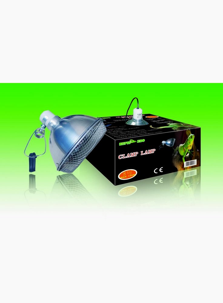 REPTIZOO RL02 PORTALAMPADA IN ALLUMINIO - MAX 150 WATT