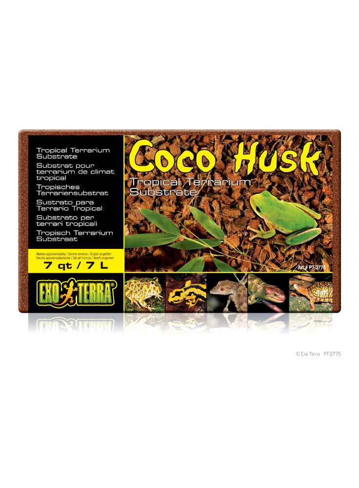 substrato per terrari tropicali coco husk