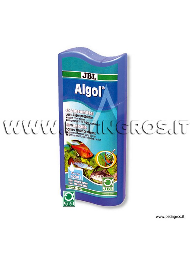 JBL Algol antialghe da 100 ml per trattare fino a 400 lt di acqua