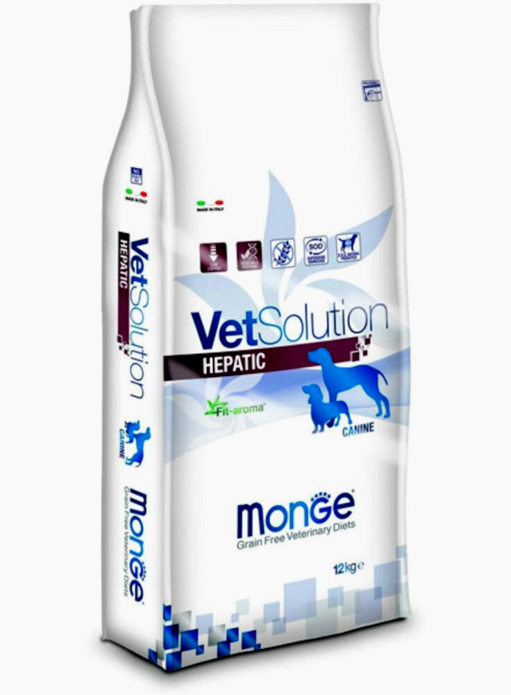 Monge HEPATIC VetSolution 12kg - cane