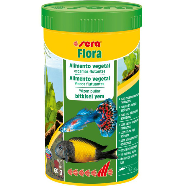 Sera flora mangime pesci 100ml