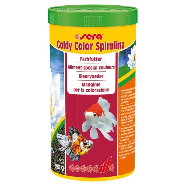 Sera Goldy color spirulina ml 50