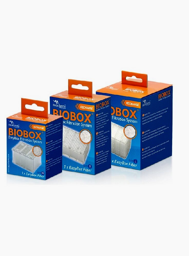 Cartuccia ricambio Mini Biobox S Clean water per filtro biobox e acquari Elegance