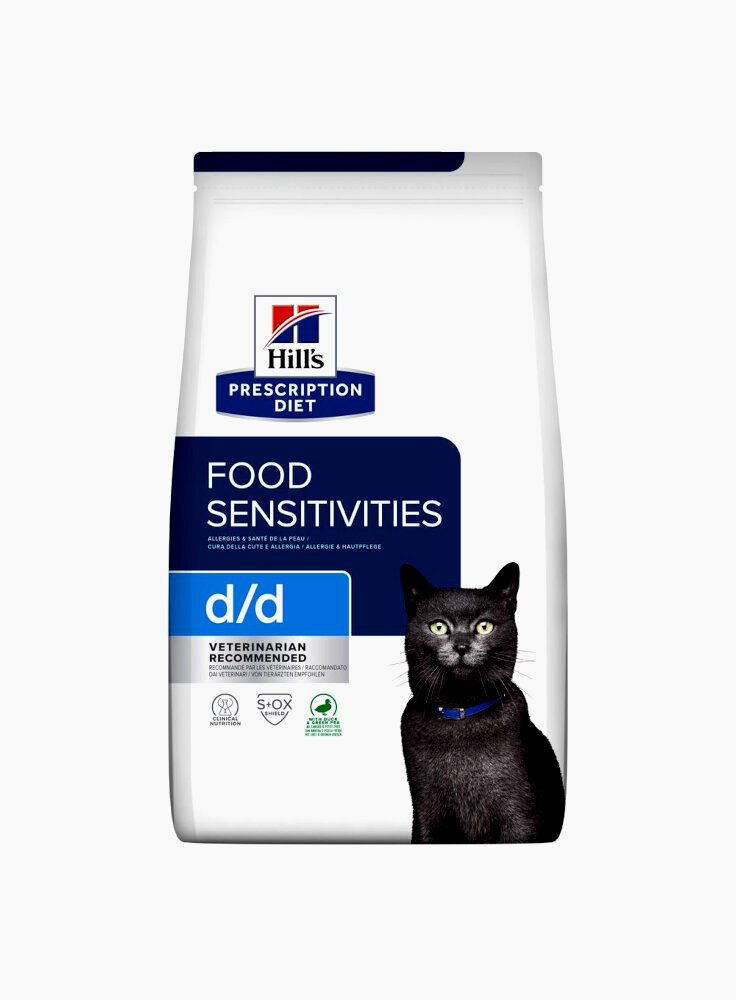 Hill's Prescription Diet Feline d/d Anatra&Piselli 1.5kg