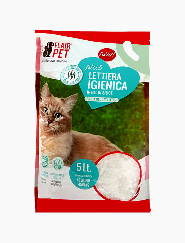 Flair pet sabbia in silicio 5 Lt Neutra