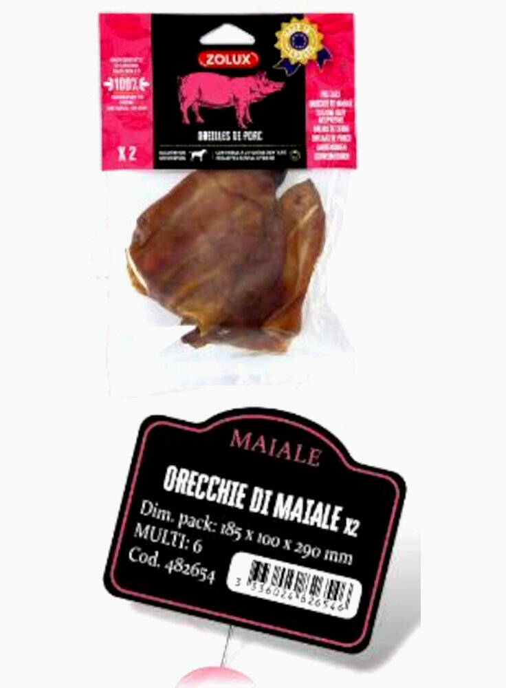 ORECCHIE DI MAIALE X2 80g