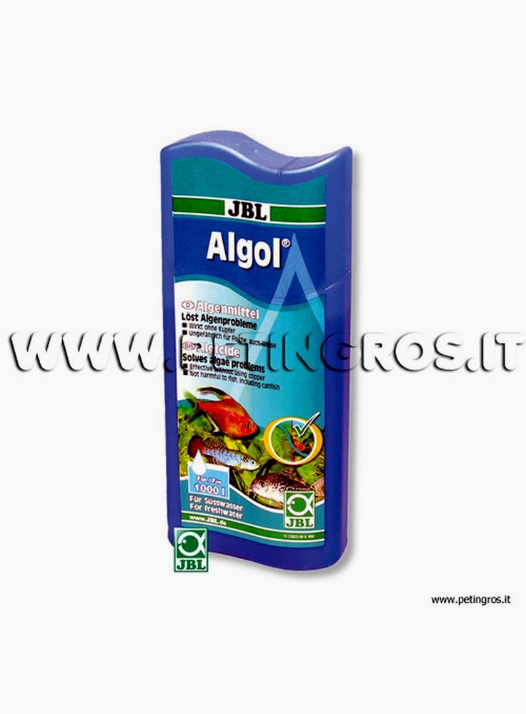 JBL Algol antialghe da 250 ml per trattare fino a 1000 lt di acqua