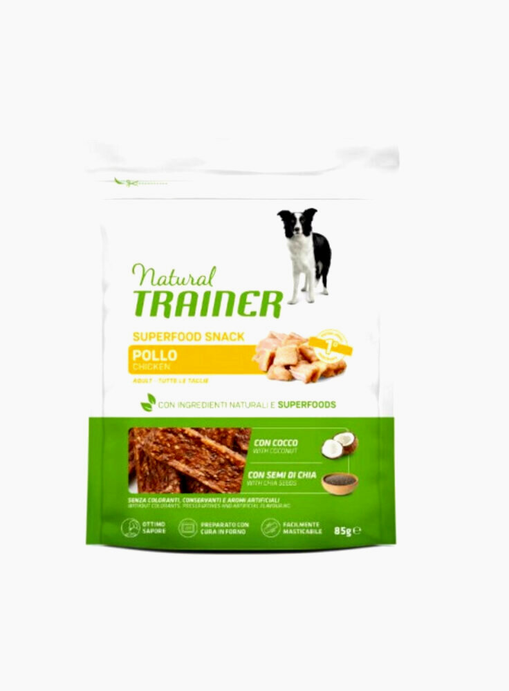 NATURAL TRAINER SUPERFOODS SNACKS POLLO 85G