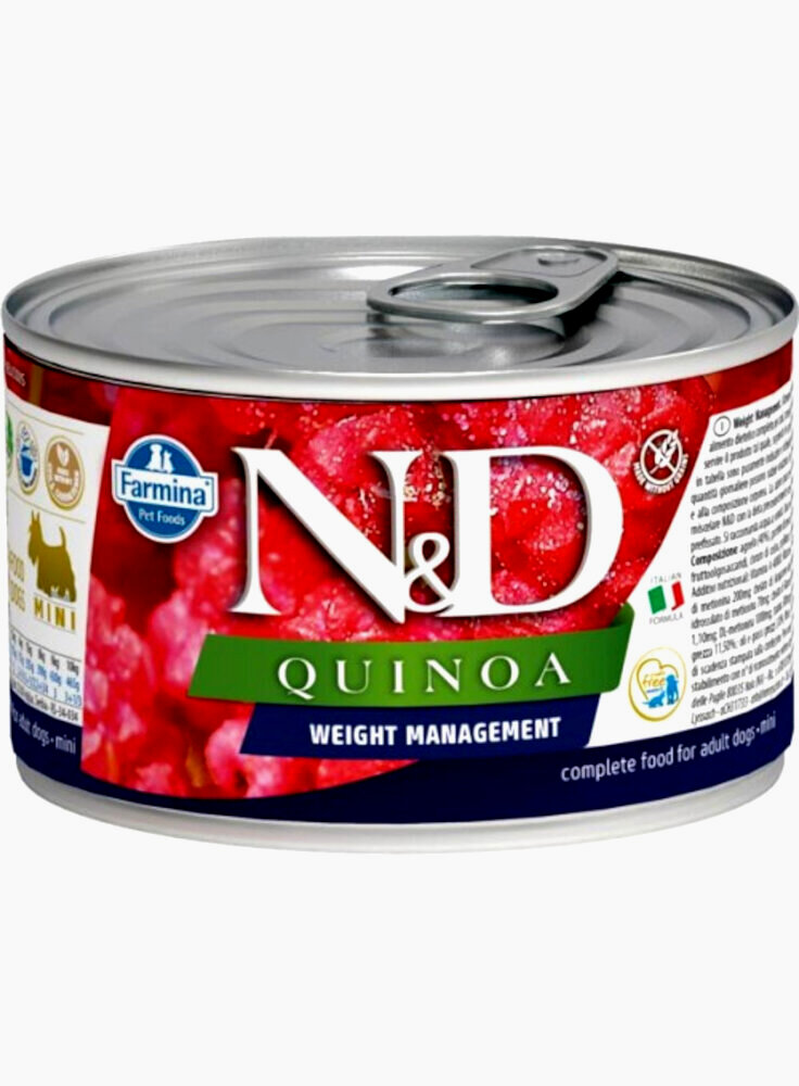 N&D DOG QUINOA Weight Management  140 GR