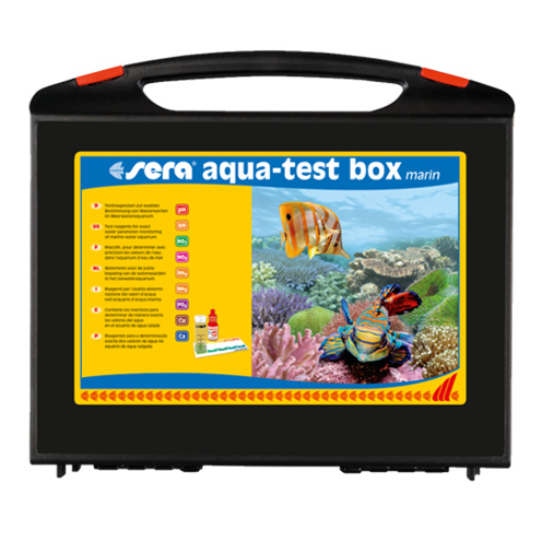 Sera aqua test box marino + 1 phmetro + 1 conduttivimetro