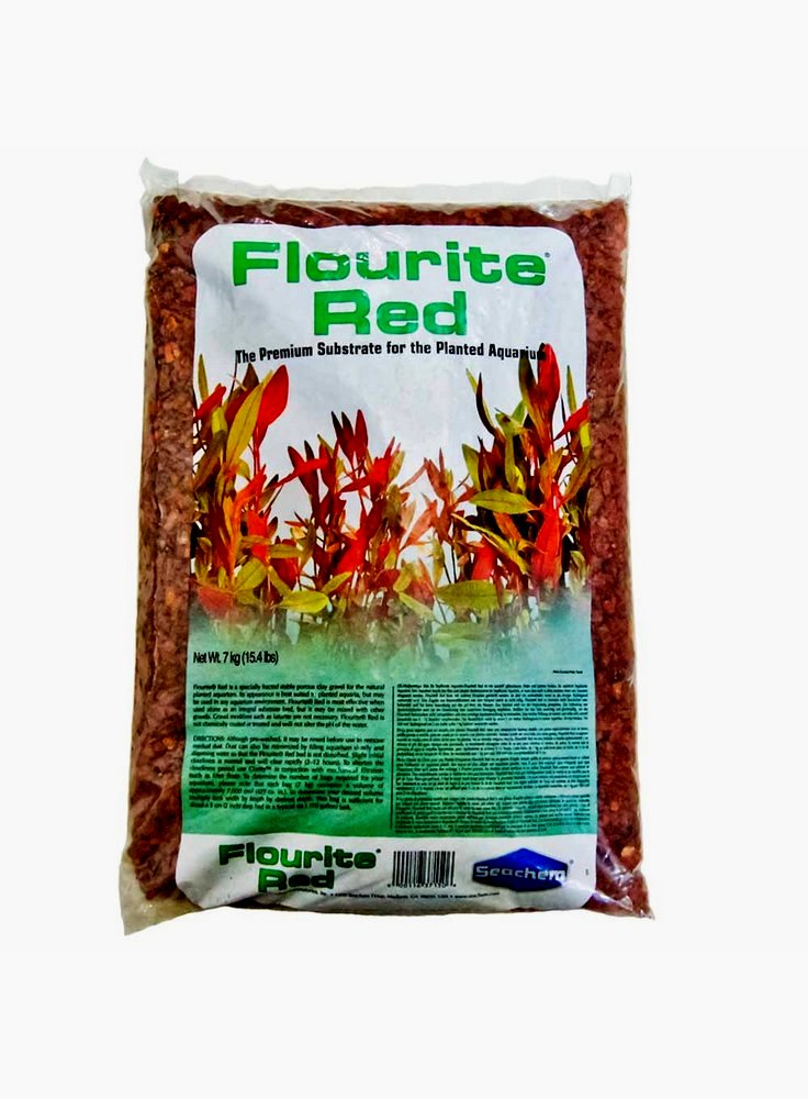 Flourite red substrato per le piante d'acquario 7kg