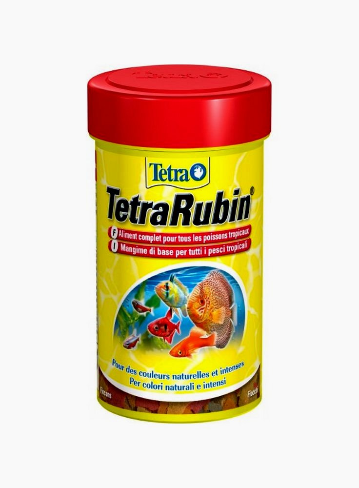 Tetra Rubin mangime in scaglie per la colorazione