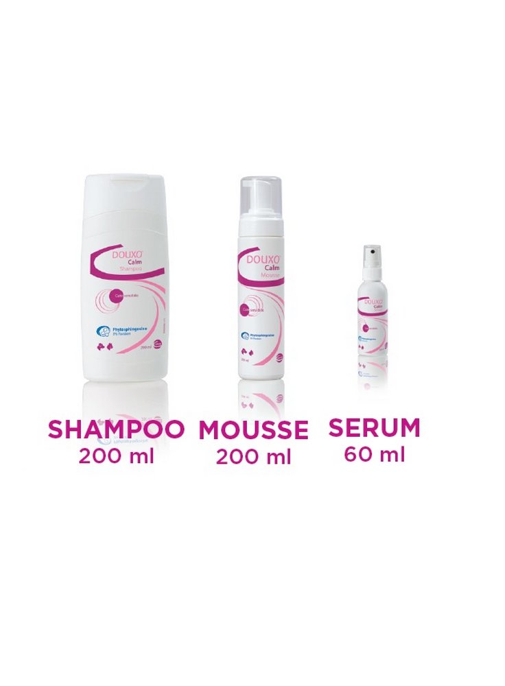 Douxo Calm S3 Shampoo e  soluzione per la gestione delle allergie