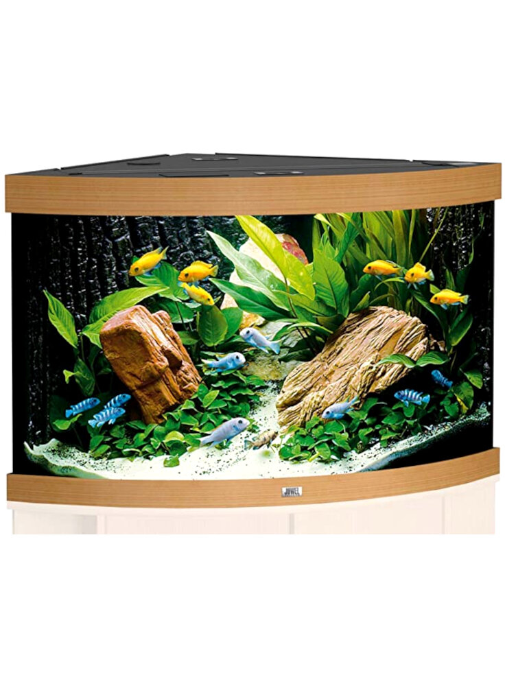 ACQUARIO JUWEL TRIGON 350 Led bianco nero darkwood