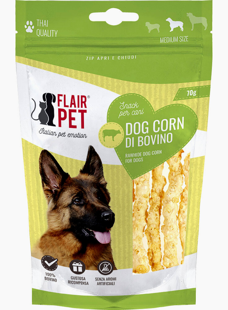 Dog Corn di Bovino Snack gustoso