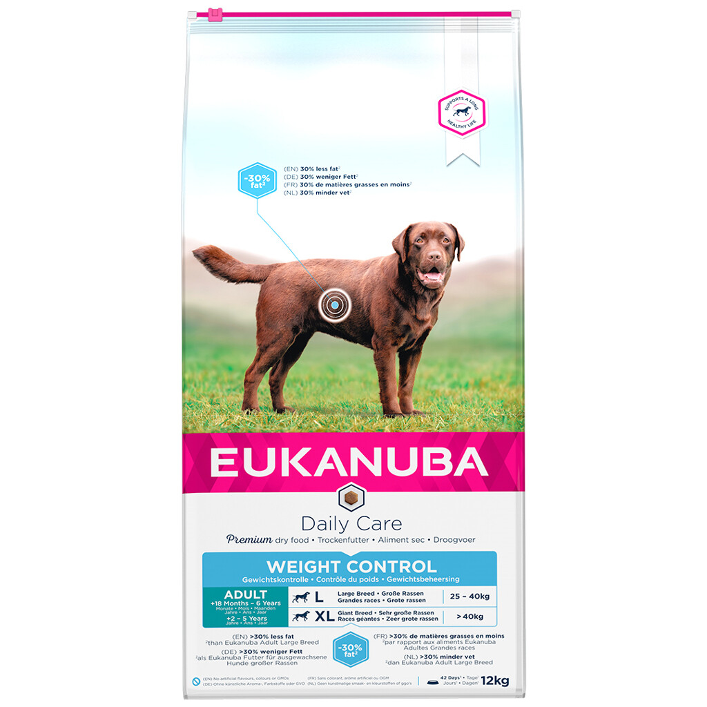 Eukanuba Dog Weight Control Adult Large Breeds Chicken kg 12