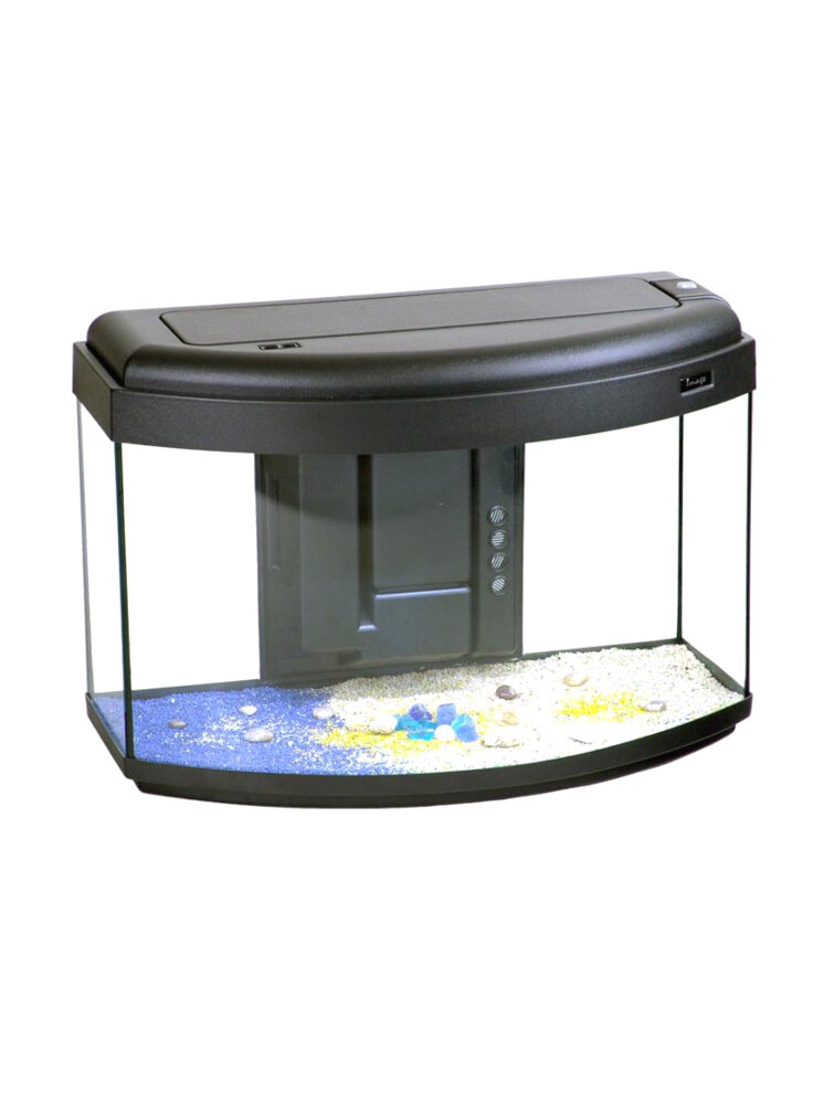 Acquario Image 90x45x60cm 240 litri curvo LED con allestimento dolce