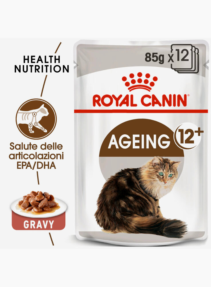 Ageing 12+ buste gatto Royal Canin 12x85gr Royal Canin