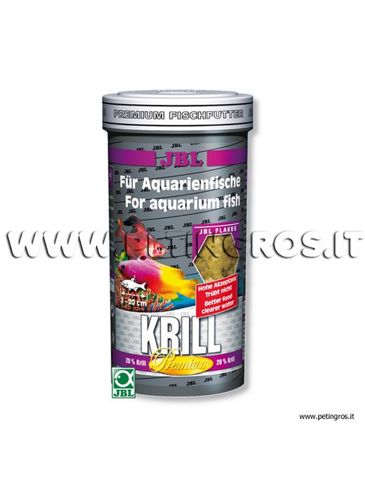 JBL KRILL - Mangime premium in fiocchi - acquari dolci e marini