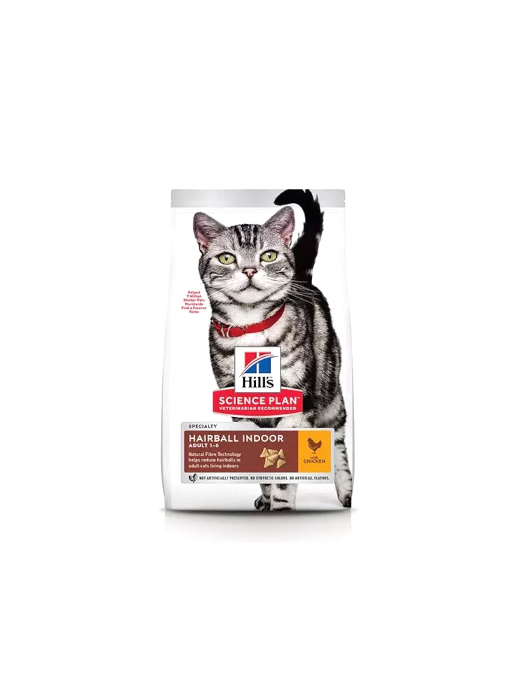 Hill's feline hairball Indoor cat con pollo 300 gr