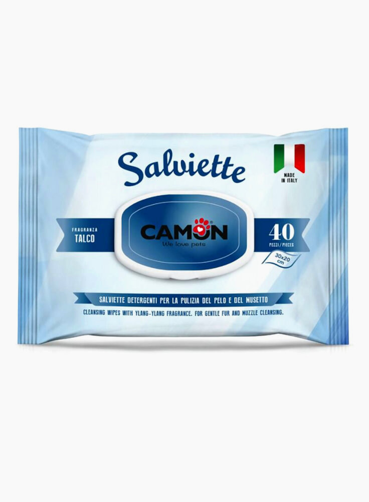 Camon salviette 40 pz talco