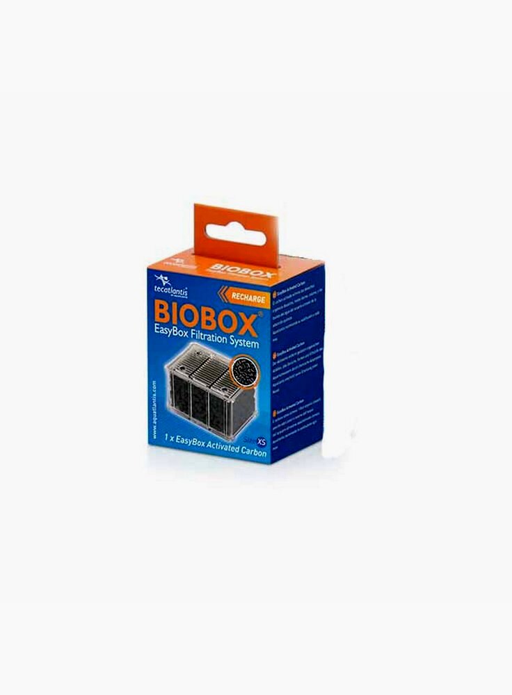 Cartuccia Mini Biobox XS carbone attivo per filtro miniBiobox 1 e minibiobox 2