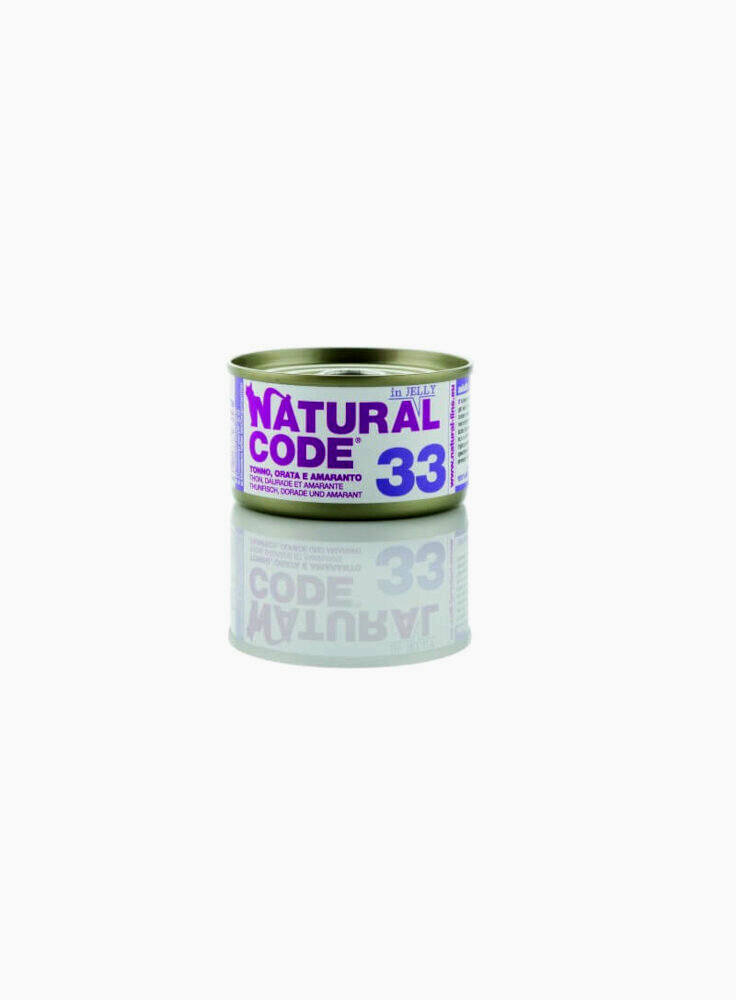 CODE 33 TONNO, ORATA E AMARANTO Jelly 85g lattina - CAT