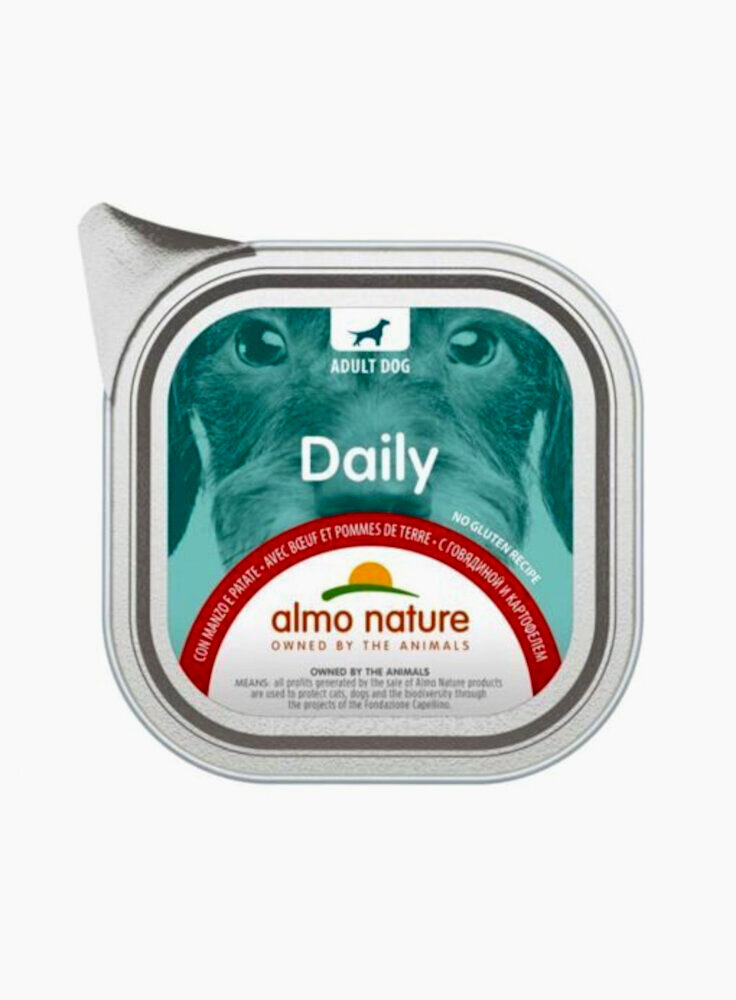 DAILY DOG Manzo e Patate 100 g (223)