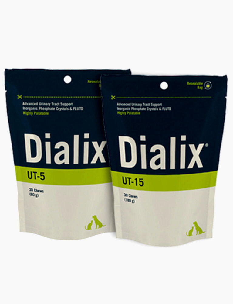 DIALIX UT 5 e 15 - CONTROLLO DEL pH URINARIO - alimento integratore VetNova