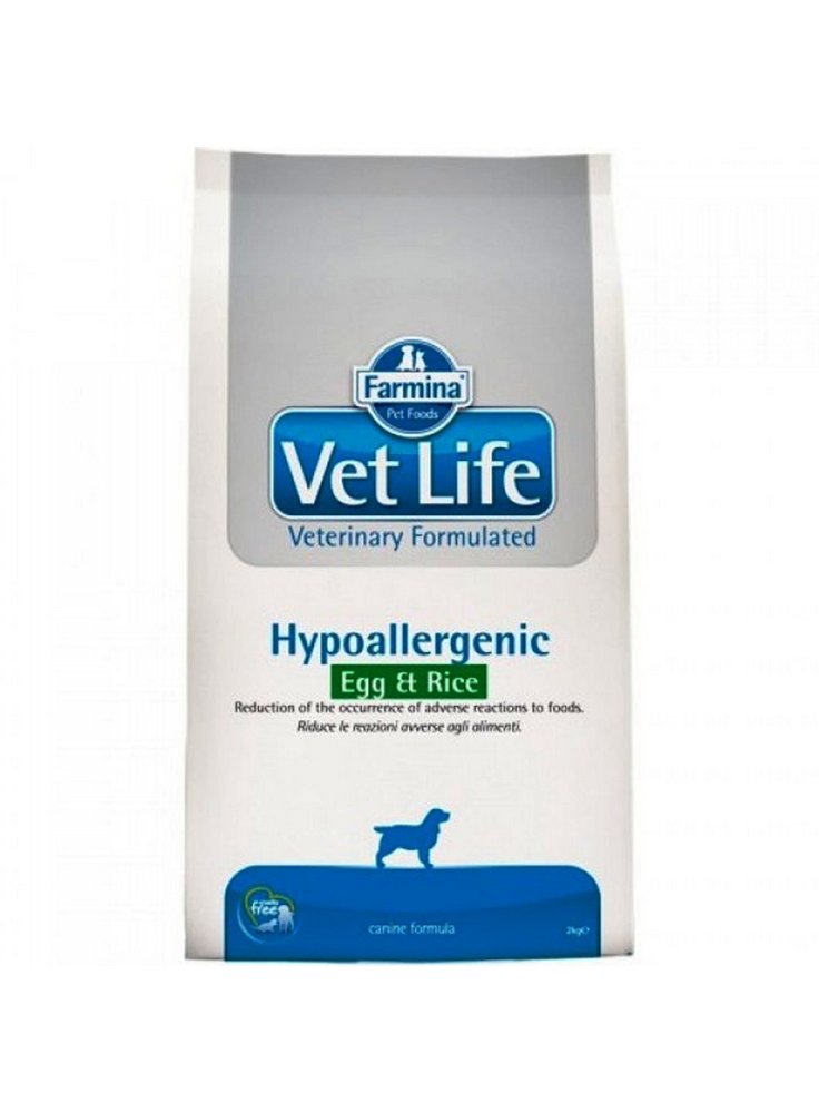 Farmina vet life Hypoallergenic cane 12kg uova