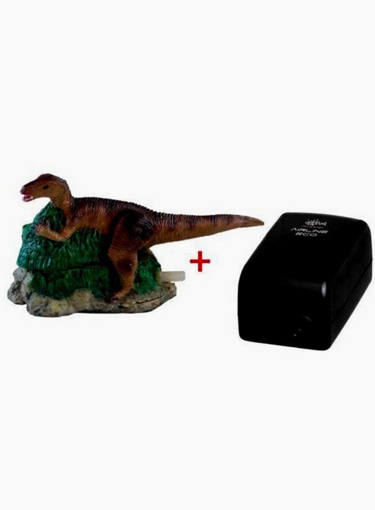 Haquoss decorazione dinosauro 3 con areatore