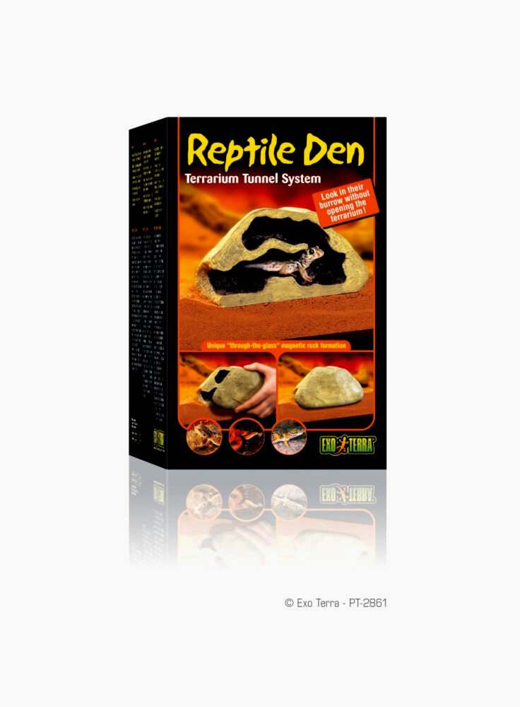 Reptile den- tana per rettili a tunnel small