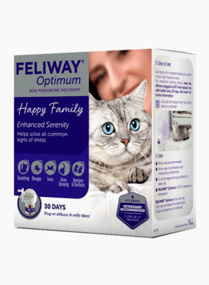 FELIWAY OPTIMUM DIFFUSORE + RICARICA 48ML scatola danneggiata