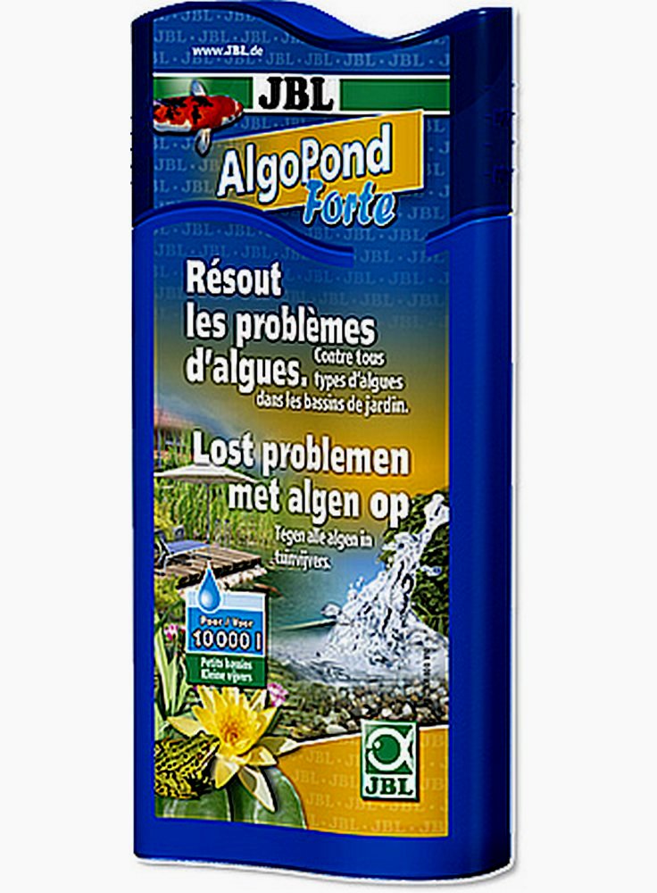 JBL AlgoPond Green antialghe unicellulari confezione da 250 ml per trattare fino a 5000 litri