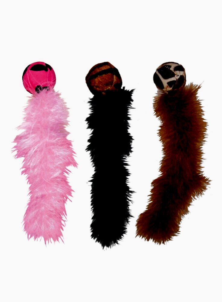 KONG Cat Wld Tails Assortito 4,5cm