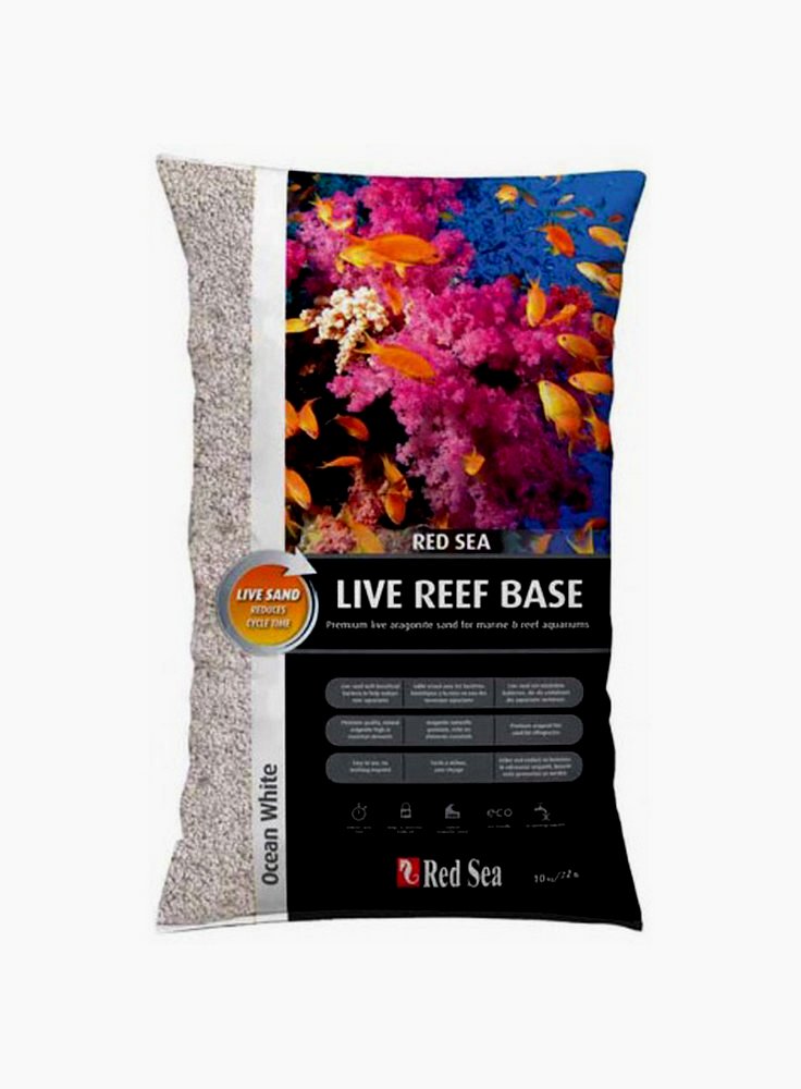 Sabbia corallina Live reef base ocean white kg 10