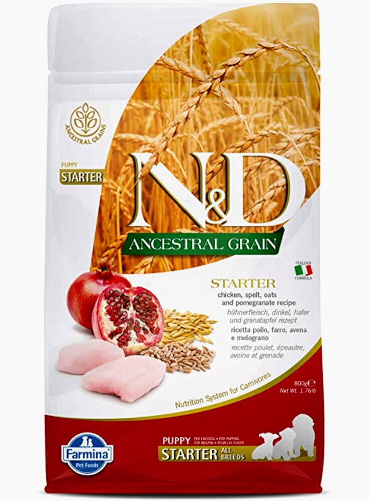 N&D FO ANCESTRAL canine - GRANO & POLLO & MELOGRANO STARTER PUPPY