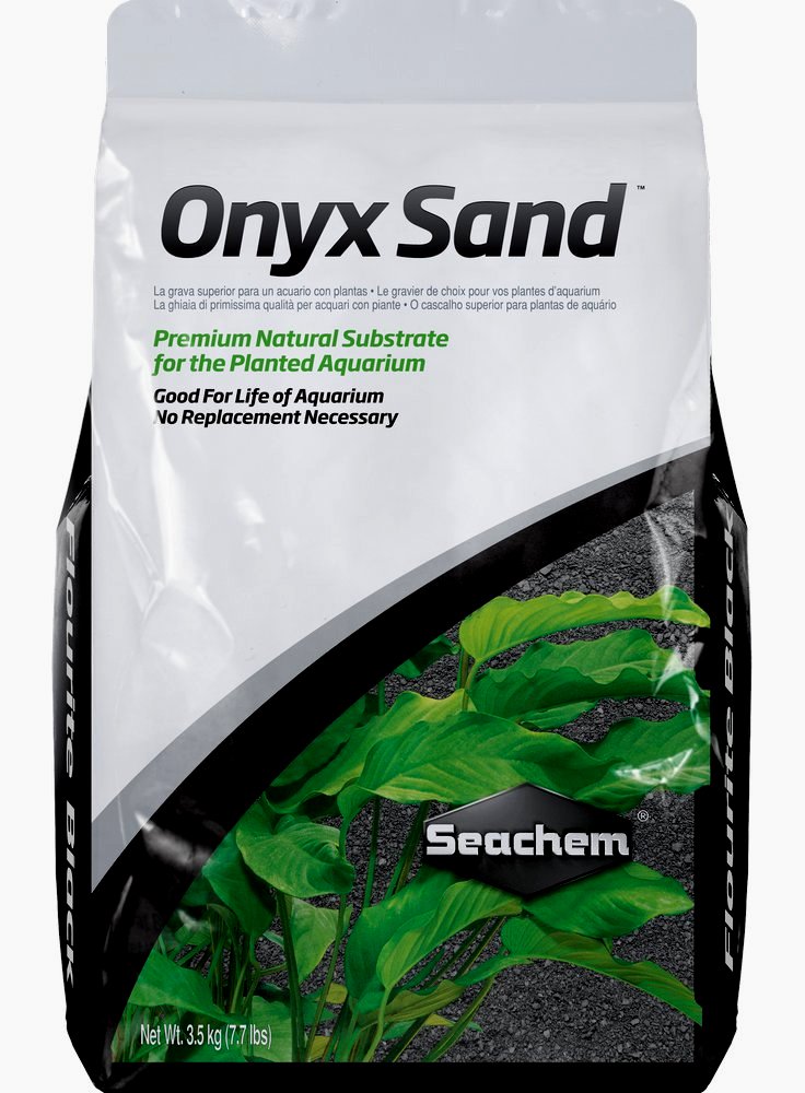 Seachem Onyx Sand Substrato per Acquario 3,5 kg