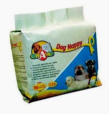 Pannoloni dog nappy per cuccioli 4-7kg 12pz