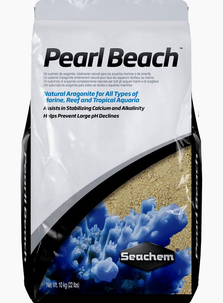 Seachem Pearl Beach 10 kg substrato per acquario