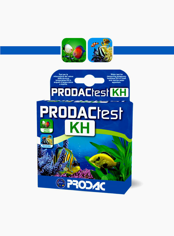 Prodac Prodactest test Kh durezza carbonatica temporanea per acquario