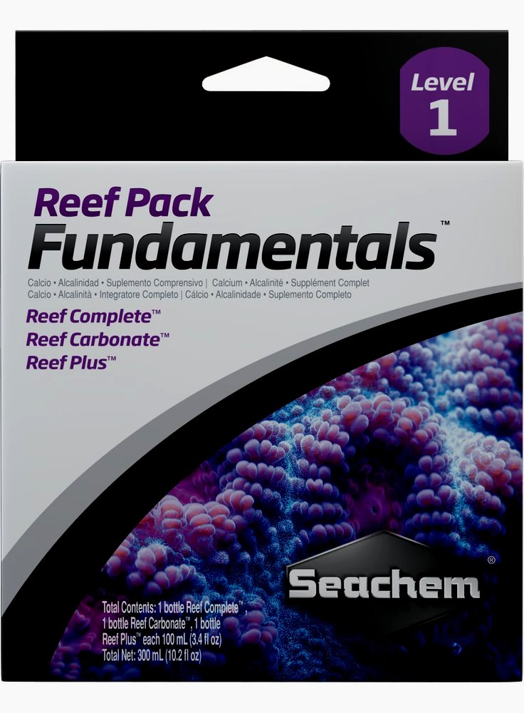 Seachem Reef Pack Fundamentals calcio e carbonati per acquario