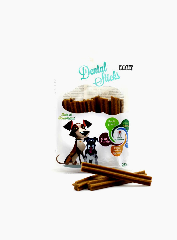 Snack per cani dental stick mini 200gr