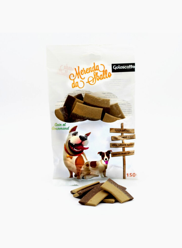 Snack per cani goloscotto 150gr