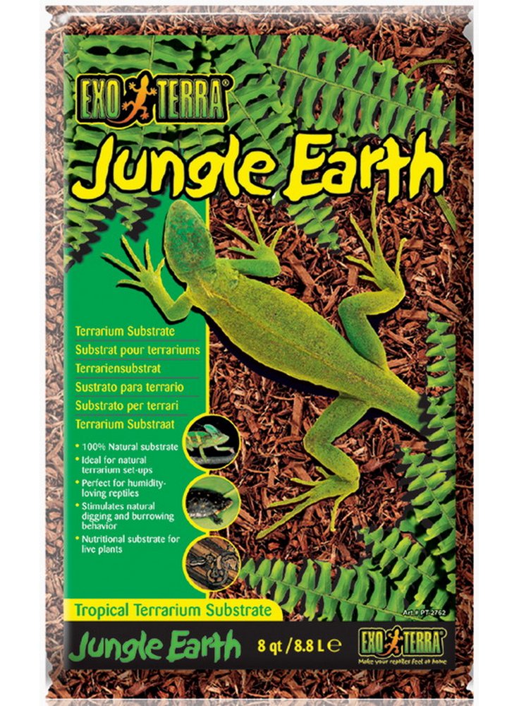 Exoterra Jungle earth substrato naturale