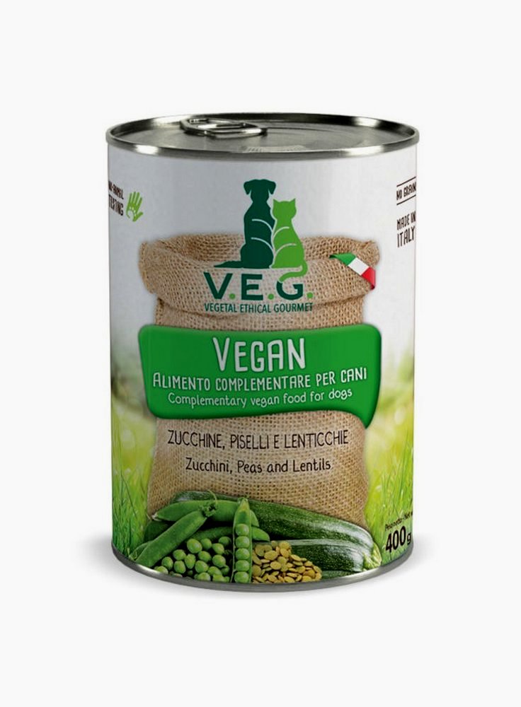 Veg Dog Zucchine Piselli Lenticchie 400gr